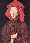 EYCK, Jan van Portrait of Giovanni Arnolfini  s china oil painting reproduction